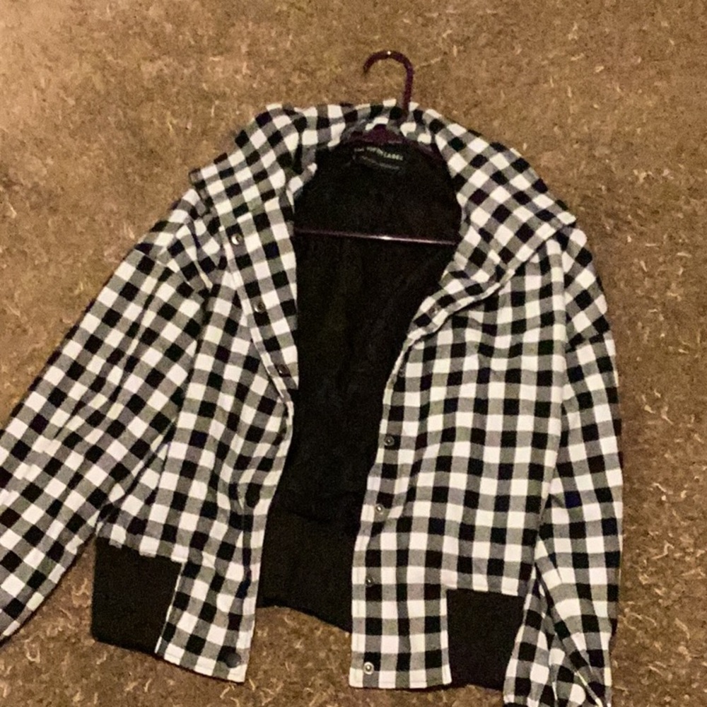 The Fifth Label Monochrome Plaid Jacket